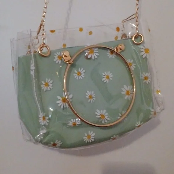MINI DAISY PURSE IN GREEN - Picture 11 of 13